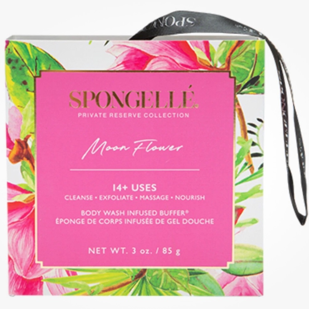 Spongelle Moon Flower Boxed Buffer Spong LE Private Reserve Collection 85g BNIB